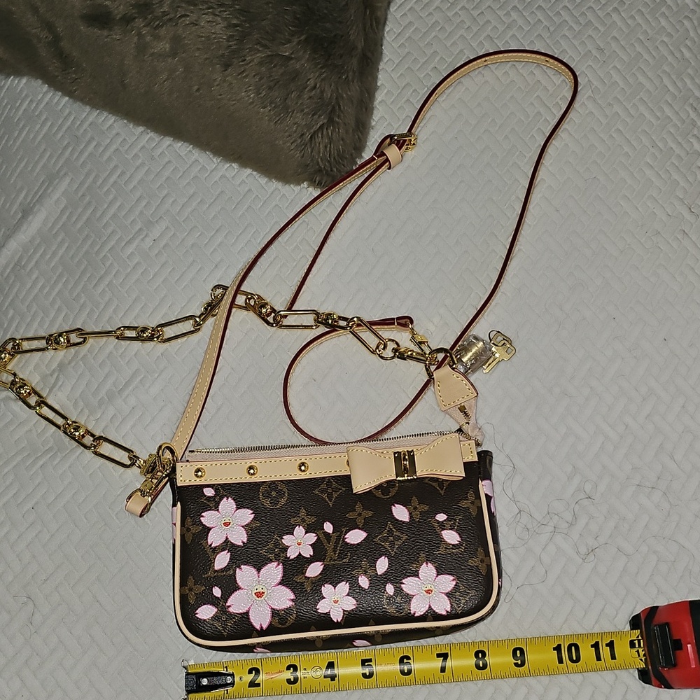BEAUTIFUL X Takashi Murakami 2025 Cherry Blossom Pochette Accessoires - Picture 12 of 14